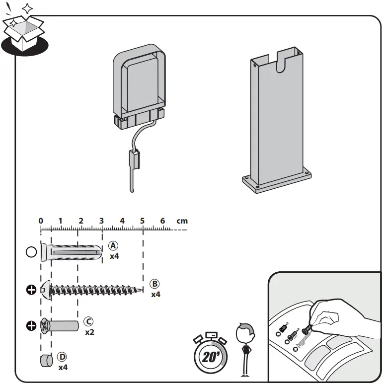 inspire HOSFORD Coluna Led B01