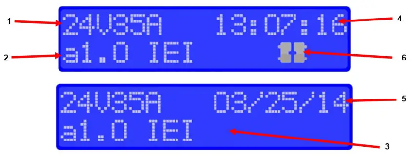 Charger Idle Display