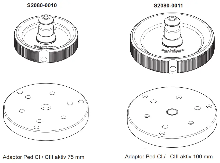 S2080 0010 Sachtler Adapter - Box Contents