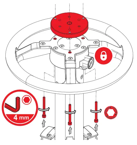 S2080 0010 Sachtler Adapter - Clll Pedestal