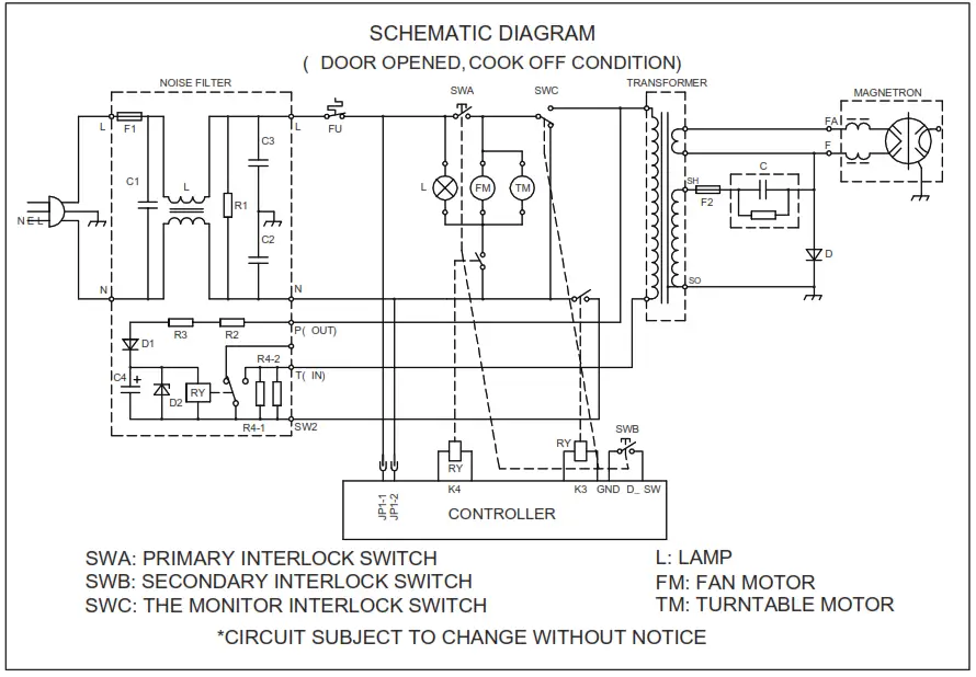 ARTUSI AMO25TK1 25 Litre Electronic Microwave - Figure 3