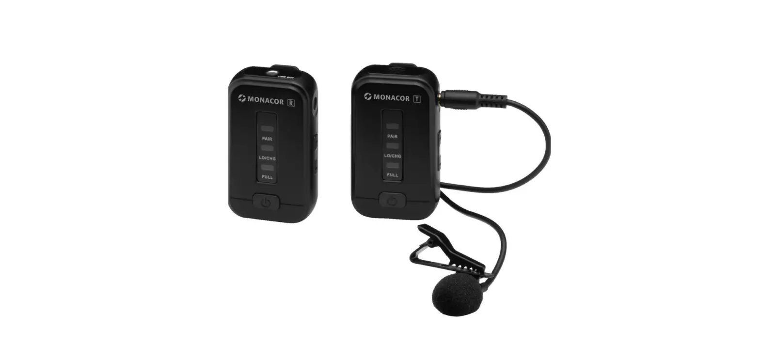 Monacor 1000769 Audio Transmission System Instruction Manual