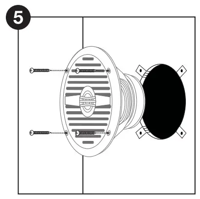 ROCKVILLE 5.2 2-way Marine Speakers MS525ROCKVILLE 5.25 2-way Marine Speakers MS525- 2