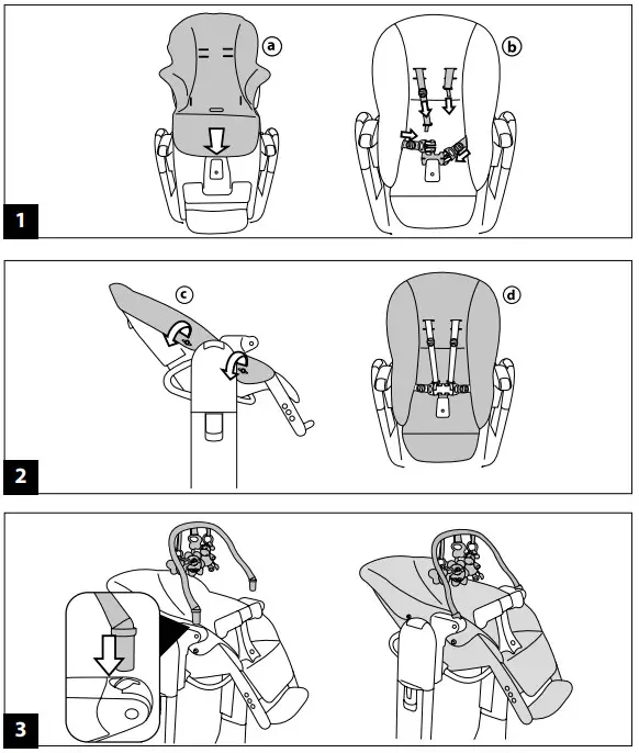 PegPerego EUROPE NA Kit Tatamia High Chairs -