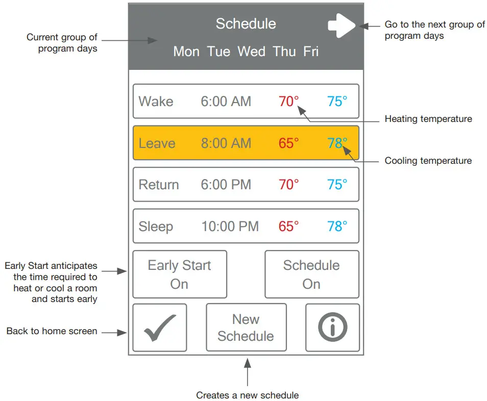 tekmar 565 Thermostat - Programming
