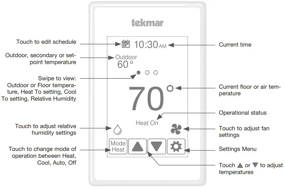 tekmar 565 Thermostat