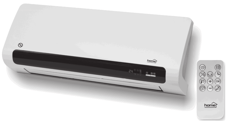 somogyi FKF 65221 Wall Fan Heater