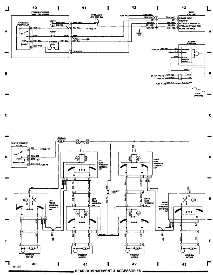BMW 535 1987 Electrical Wiring Diagrams - fig10