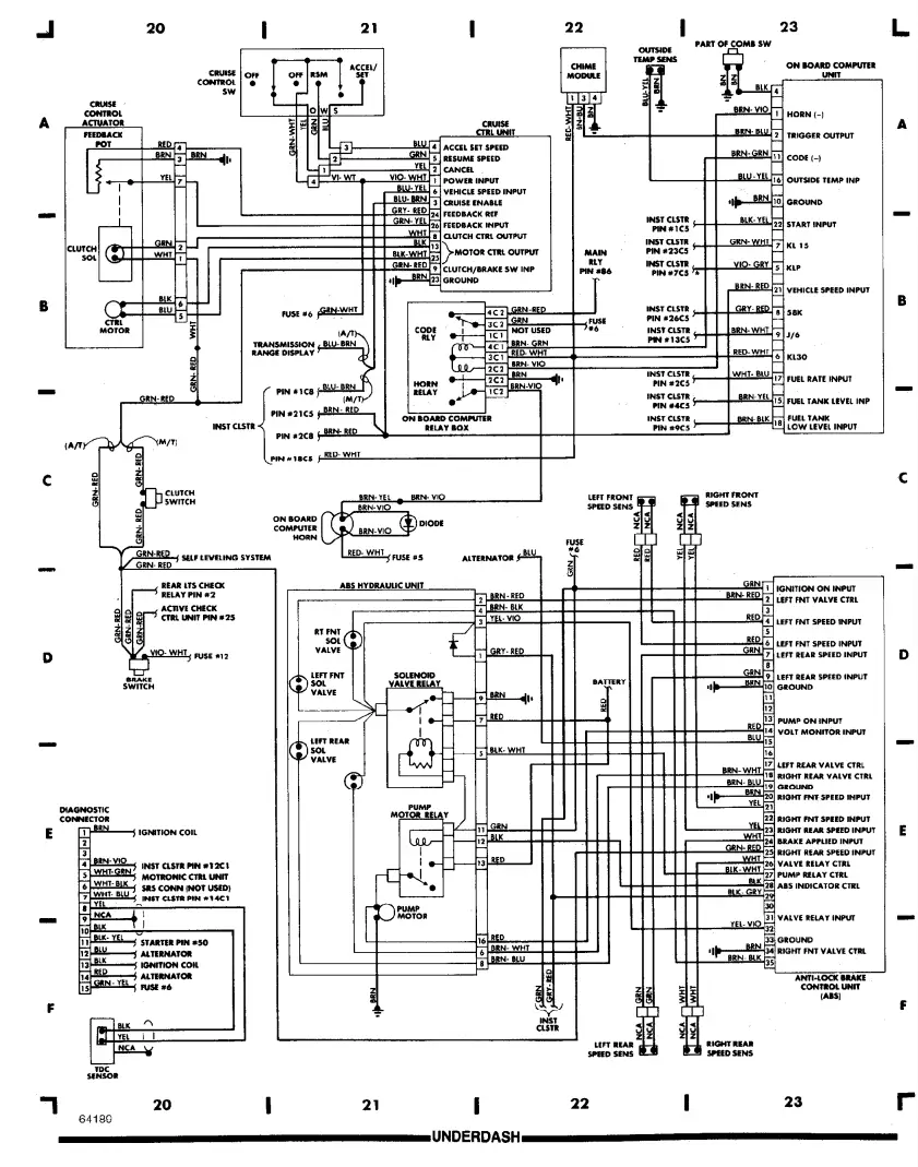 BMW 535 1987 Electrical Wiring Diagrams - fig5