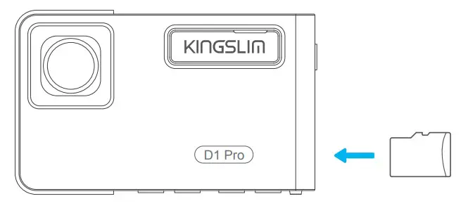 KINGSLIM D1 Pro Dash Cam - INSTALLATION1