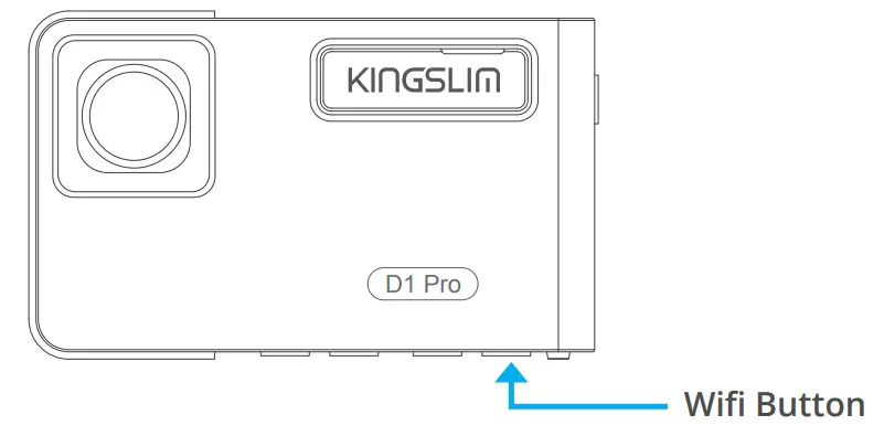 KINGSLIM D1 Pro Dash Cam - USE 1