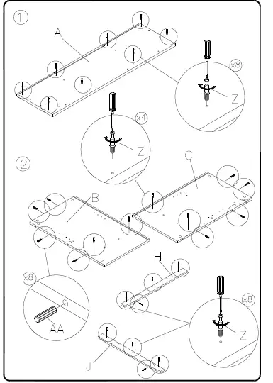 ASHLEY-W275-68-Arlenbry-Large-TV-Stand-5