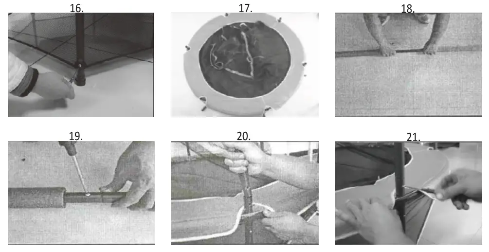 BORMANN-BSP1088-Trampoline-with-Ladder-&amp-Safety-Net-05