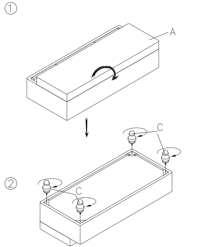 ASHLEY A3000185 Dining Room Gwendale Storage Bench - fig 2