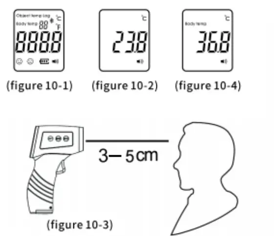BLUNT BIRD DN -998 Infrared Thermometer - FIGURE 5