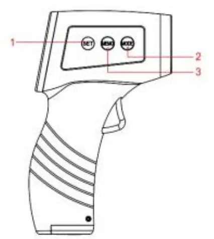 BLUNT BIRD DN -998 Infrared Thermometer - FIGURE 6
