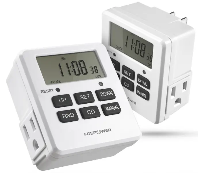 FosPower-FOSCHR-2383US-LCD-Digital-Indoor-Timer-Outlet-Product