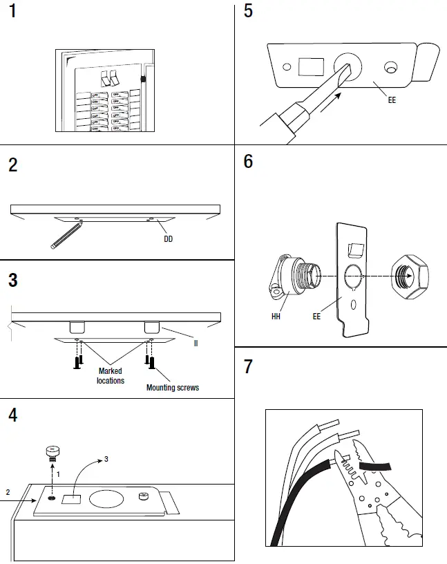 FEIT electric 5CCTCAG3 Flat Panel Under Cabinet Light 4
