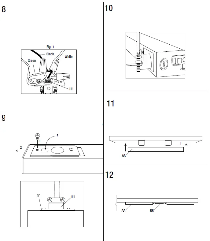 FEIT electric 5CCTCAG3 Flat Panel Under Cabinet Light 5