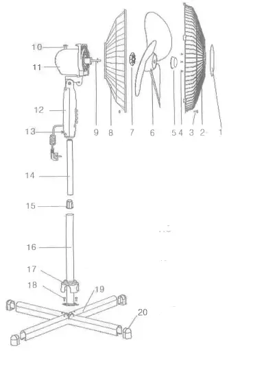RONA-CRSF-16BI-Oscillating-Pedestal-Fan-FIG-1