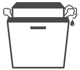 kleenmaid DW6020X Freestanding Dishwasher - WARNING 1