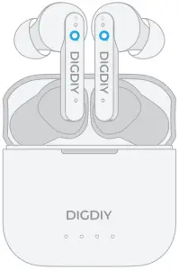 DIGDIY D10 Active Noise Cancelling Bluetooth Earbuds