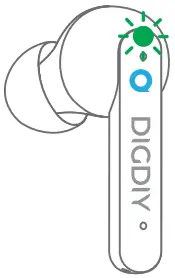 DIGDIY D10 Active Noise Cancelling Bluetooth Earbuds - 1a