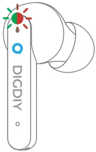 DIGDIY D10 Active Noise Cancelling Bluetooth Earbuds - 1g