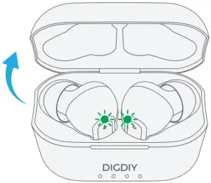 DIGDIY D10 Active Noise Cancelling Bluetooth Earbuds - 3a