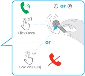 DIGDIY D10 Active Noise Cancelling Bluetooth Earbuds - 6c