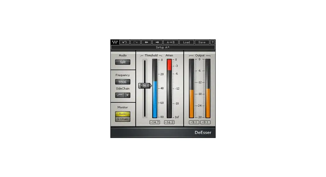 Waves De-esser Versatile Audio Plug-in Instruction Manual