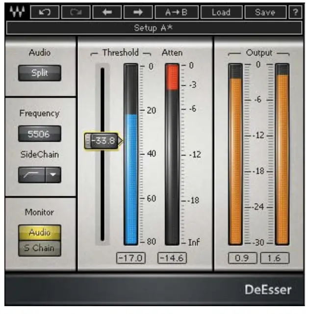 WAVES De Esser Versatile Audio Plug In - Waves 2