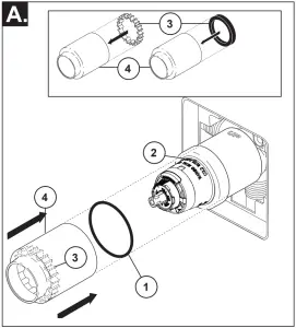 DELTA 13 14 Series - Trim Installation - A