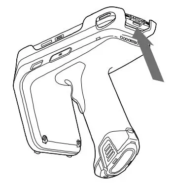 ZEBRA RFD40 RFID Standard Sled User Guide - Removing the Mobile Computer from the RFD40 Sled