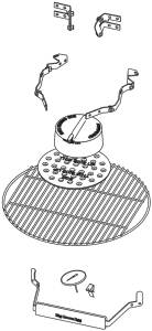 BGE Big Green Egg - Box Components 4