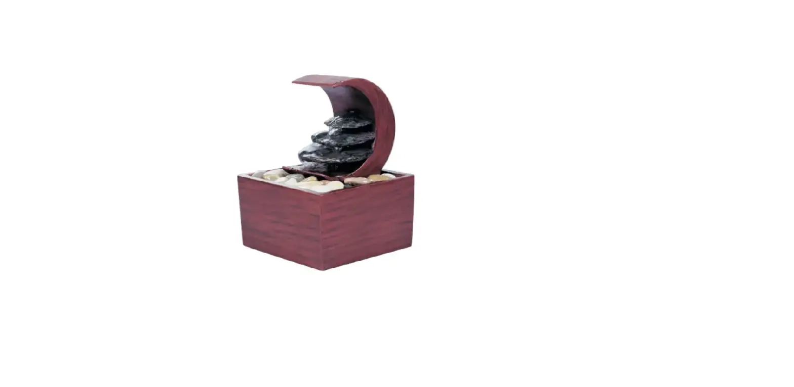 Homedics Wf-mn-mon Envirascape Mini Moon River Illuminated Tabletop Relaxation Fountain Instruction Manual And Warranty Information