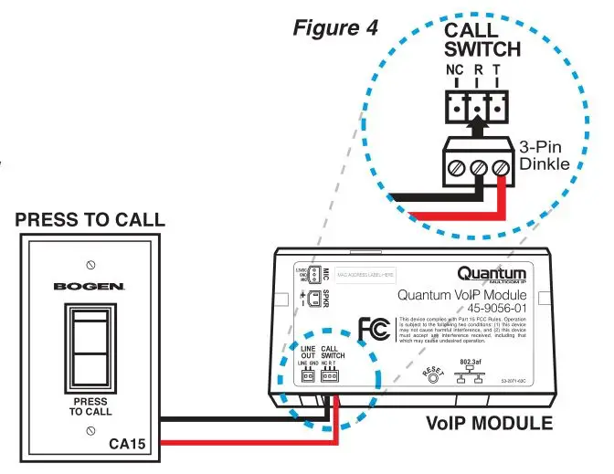 BOGEN VoIP Ceiling Speaker S810QIPPG8U - Figure 4