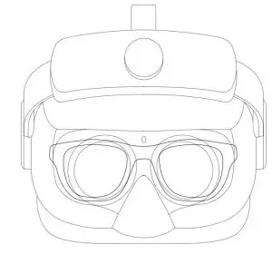 FIG 10 The VR Headset adjustment