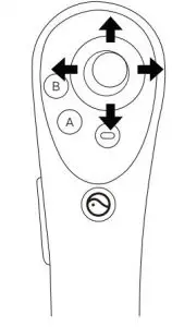 FIG 14 Thumbstick operation