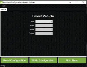 CONFIGURATION INTERFACE