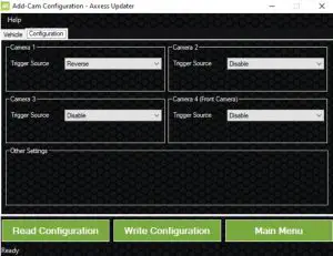 CONFIGURATION INTERFACE