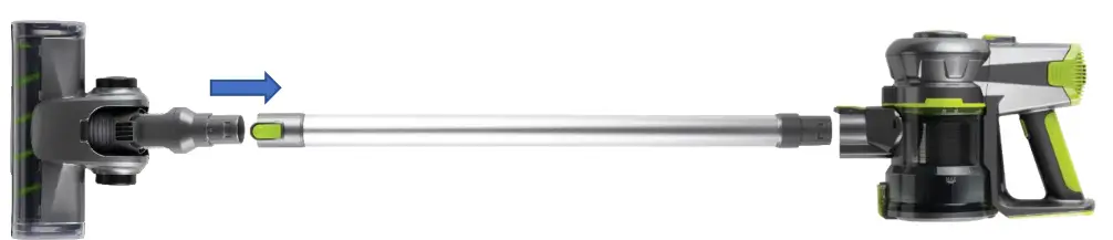 DAEWOO FLR00040GE Cyclone Freedom Pro 22.2- Aluminium Tube 2