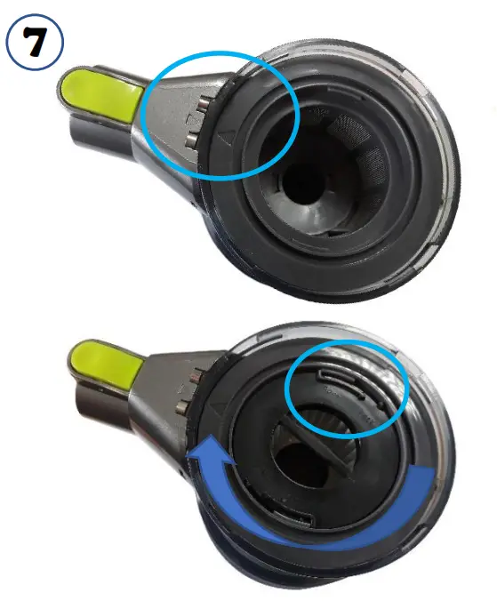 DAEWOO FLR00040GE Cyclone Freedom Pro 22.2-Cyclonic Filter