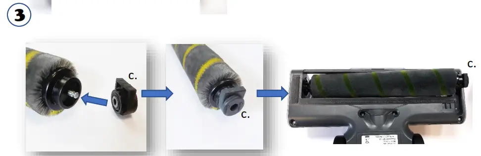 DAEWOO FLR00040GE Cyclone Freedom Pro 22.2- Hard Floor Brush