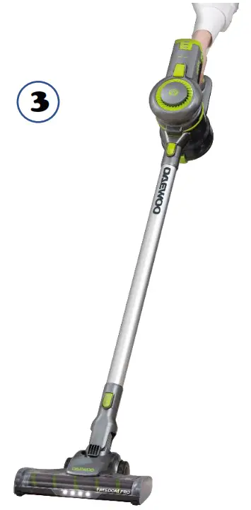 DAEWOO FLR00040GE Cyclone Freedom Pro 22.2-Motorised Floor