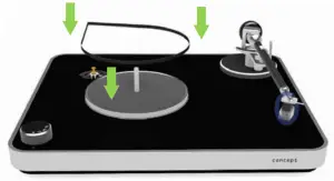 clearaudio MM V2 Active Wood Turntable - FIG 1