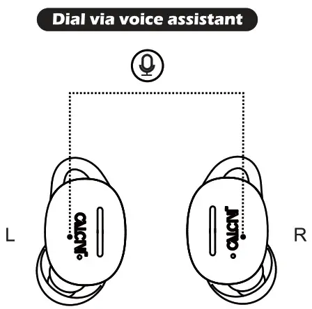 CALCINI SweatPro 3 True Wireless Earbuds- Call