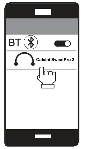 CALCINI SweatPro 3 True Wireless Earbuds- Divice 2