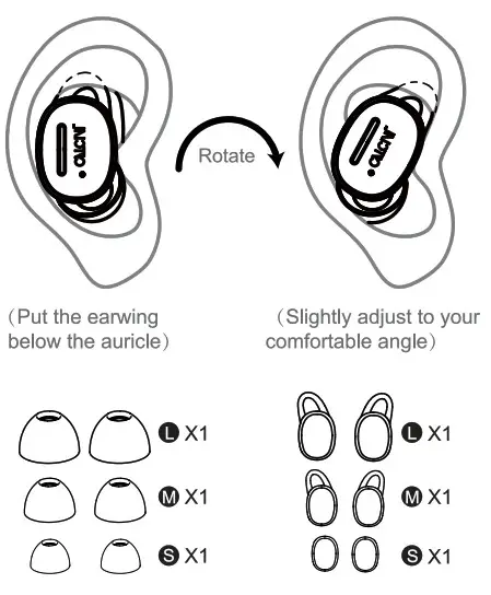 CALCINI SweatPro 3 True Wireless Earbuds