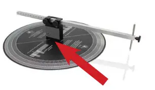 clearaudio AC135 Professional Analogue Toolkit For Turntable- Cartridge alignment gauge